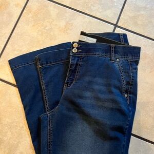 Dark Blue Denim Jeans
